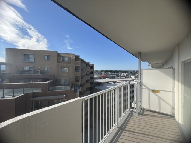 【バルコニー】西大寺サンハイツ一号棟 