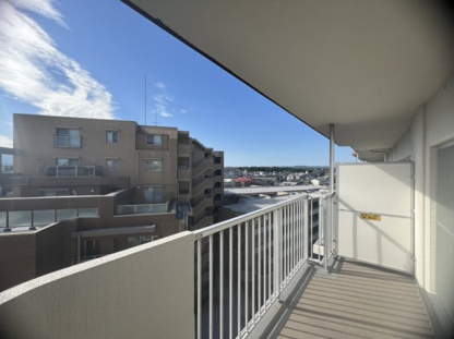 【バルコニー】西大寺サンハイツ一号棟 