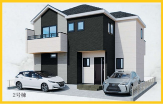 【外観パース】 | パース（２号棟）