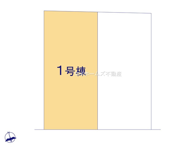 【区画図】 | 小牧市大字本庄字郷浦2613-89『仲介料無料』新築戸建て | 1号棟