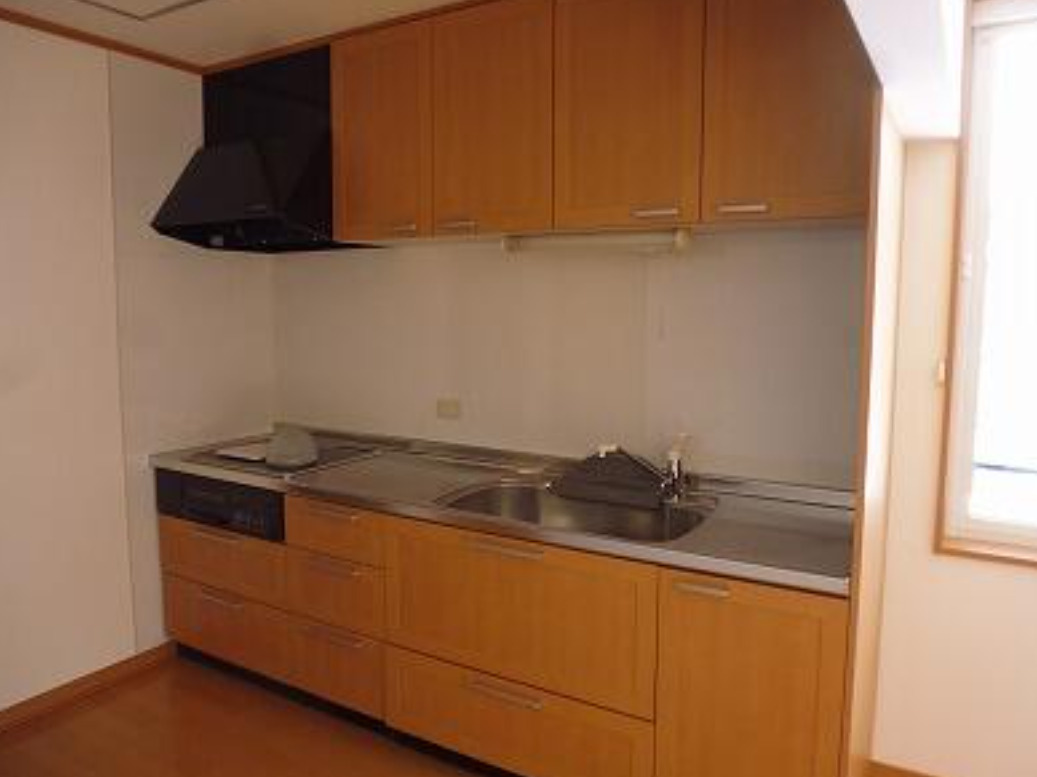 札幌市白石区菊水元町八条1丁目　収益アパートのキッチン