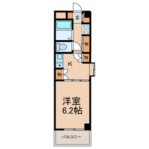 カーサベルデの間取り