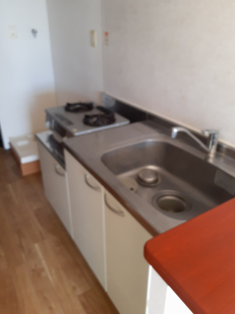 グレース本川のキッチン|コンパクトなキッチンで掃除もラクラク