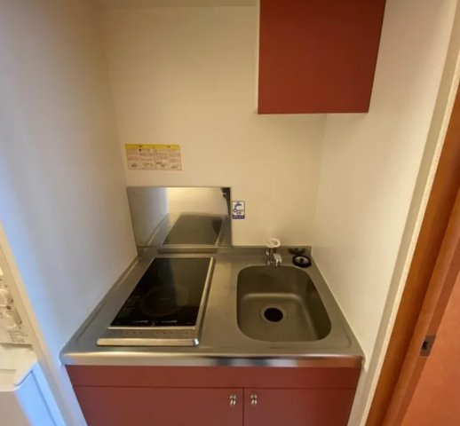 【北海道】旭川市　一棟収益アパートのキッチン