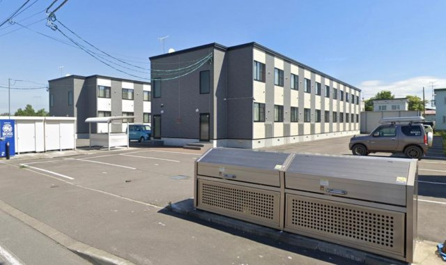 【北海道】旭川市　一棟収益アパートの外観