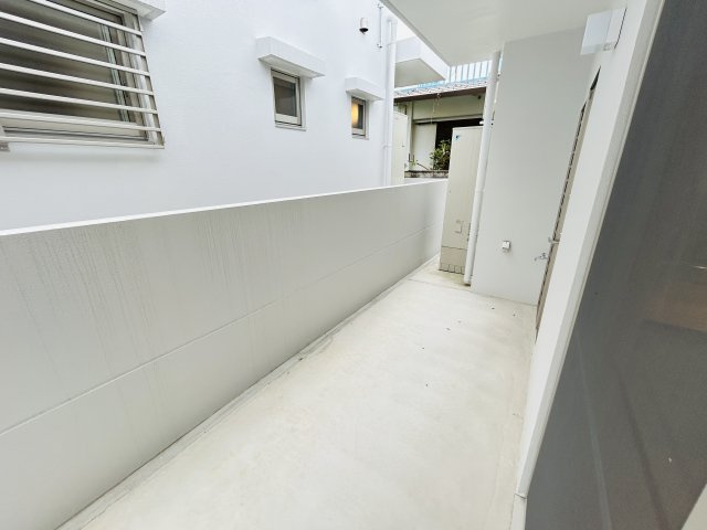 ★うるま市田場戸建て【B棟】のバルコニー
