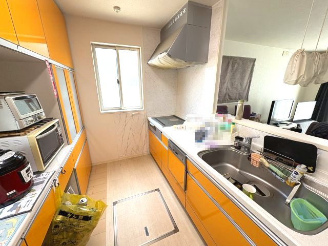 セキスイハイム施工！　大田原市薄葉　注文中古戸建のキッチン|オール電化のキッチンです