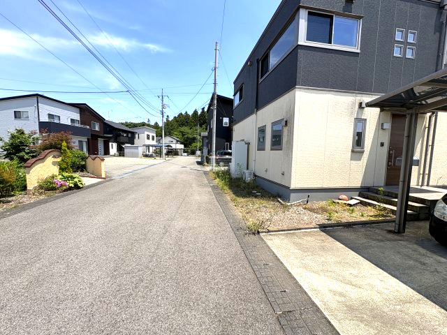 セキスイハイム施工！　大田原市薄葉　注文中古戸建の前面道路含む現地写真|前面道路含む現地写真です