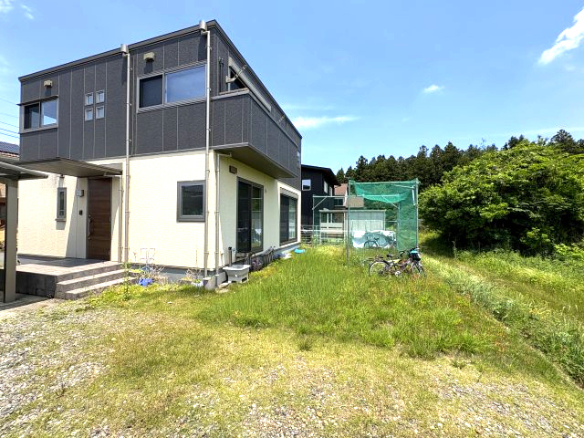 セキスイハイム施工！　大田原市薄葉　注文中古戸建の庭|お庭も活用できます