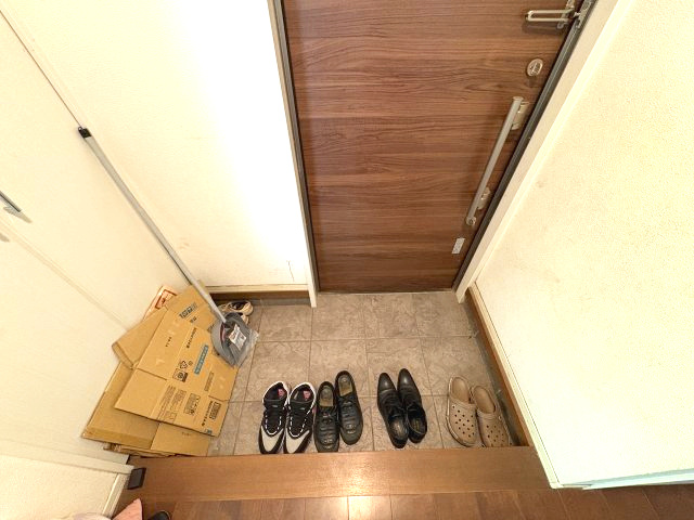 セキスイハイム施工！　大田原市薄葉　注文中古戸建の玄関|玄関の内装です