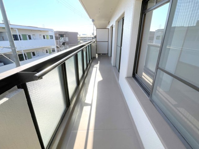 【バルコニー】 | テーミス門ノ前　301 | 東向きバルコニー♪