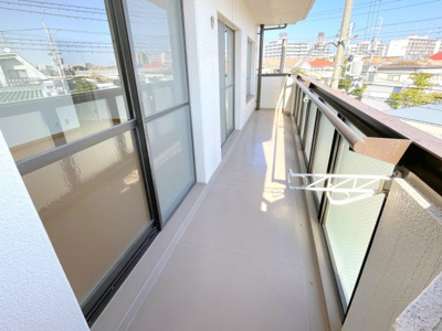【バルコニー】 | テーミス門ノ前　301 | 東向きバルコニー♪