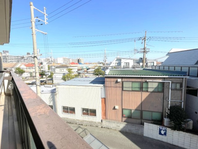 【バルコニー】 | テーミス門ノ前　301 | 東向きバルコニー♪