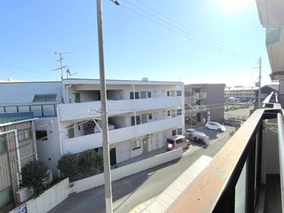 【バルコニー】 | テーミス門ノ前　301 | 東向きバルコニー♪