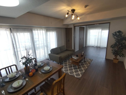 【居間・リビング】ダイヤモンドスクエアツインタワーズ浜松 