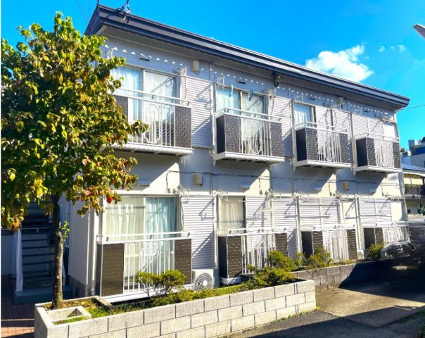 調布市調布ケ丘２丁目の一棟アパートの外観