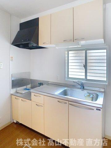 バリュージュB棟のキッチン