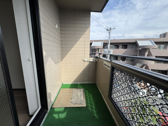 本町北パークハイムIのバルコニー