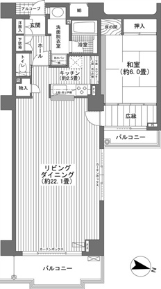 【間取り】 | サニークレスト伊東 弐番館
