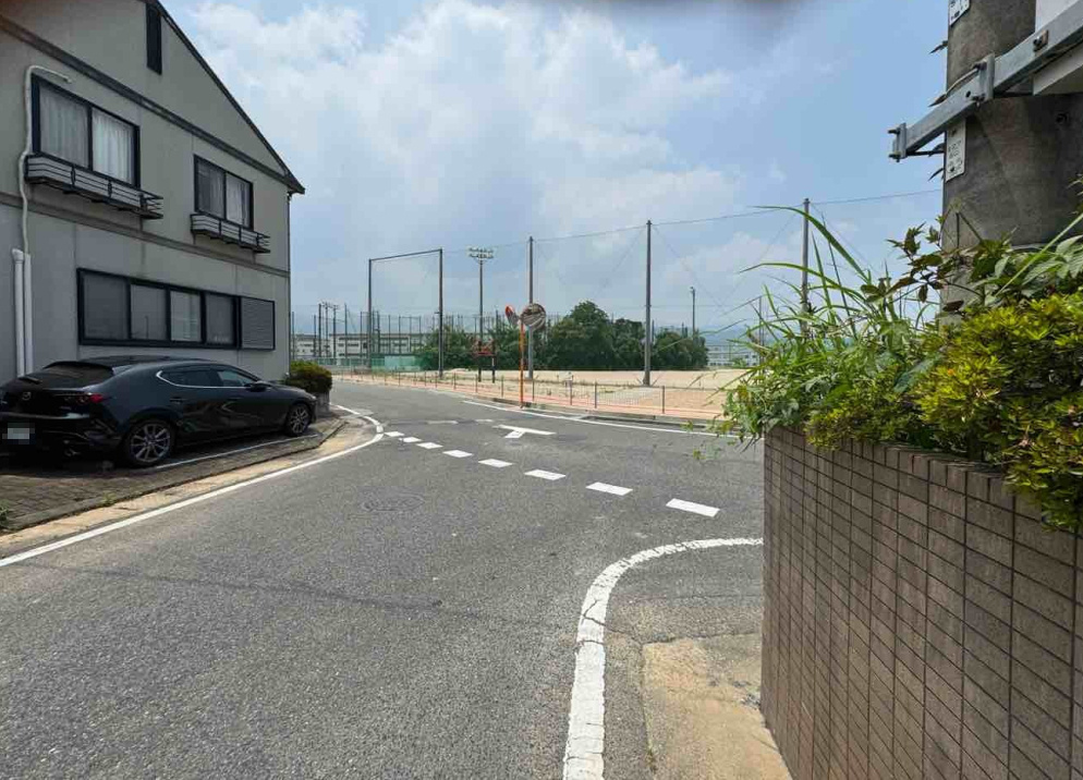 白水ヶ丘三丁目の外観|現地（2025年7月1日）撮影