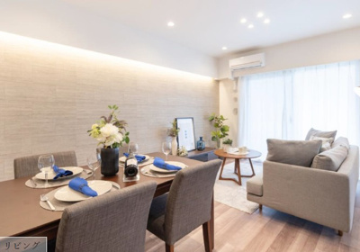 【居間・リビング】 | 【HP限定公開】ラヴィラ府中多摩川　7階