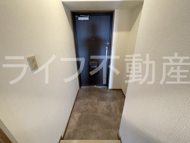 ディオフェルティ石切の玄関|収納もある玄関です