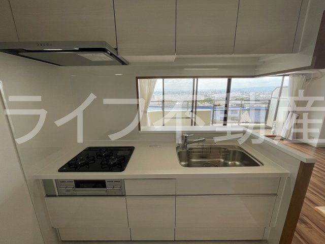 ディオフェルティ石切のキッチン|きれいなキッチンです