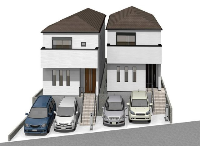 横浜市旭区白根4丁目 新築戸建て【仲介手数料無料】カースペース2台