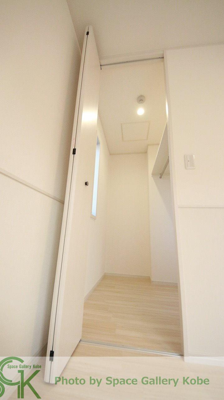 フレッツァ垂水福田の収納|※お部屋により仕様が異なる場合があります。