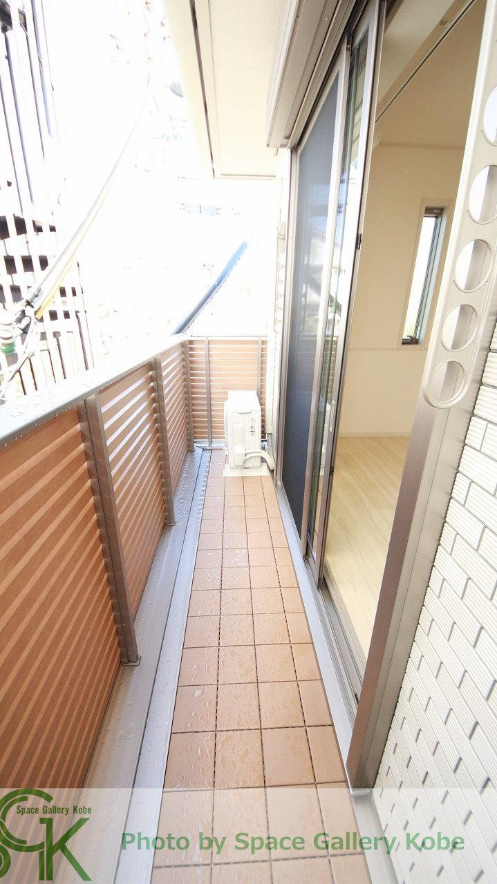 フレッツァ垂水福田のバルコニー|※お部屋により仕様が異なる場合があります。