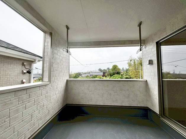 クレイドルガーデン碧南市湖西町第1　全4棟　新築戸建のバルコニー