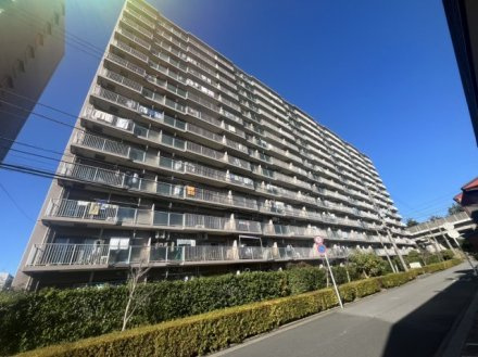 京成サンコーポ稲毛壱号棟の外観|落ち着いた雰囲気の外観です