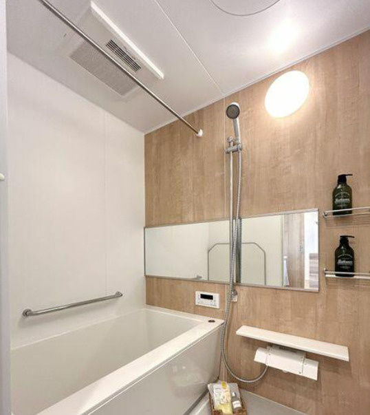 ライオンズマンション新座第２の浴室|日々の疲れを癒すお風呂付です