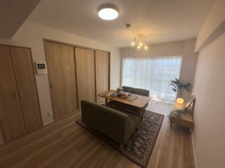 コンドミニアム坂戸の居間・リビング|施工例です