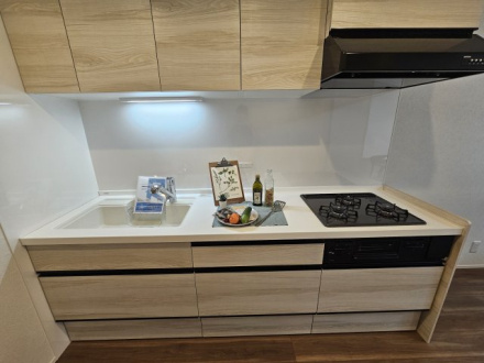 セントエルモ南柏のキッチン|キッチンでお料理をお楽しみください