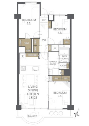 コープ野村夏見５号棟