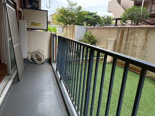 三田狭山ガーデンのバルコニー|開放的で明るい空間を演出してくれるバルコニーです