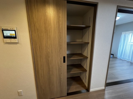 ライオンズマンション津田沼第２の収納|リビング　収納スペース