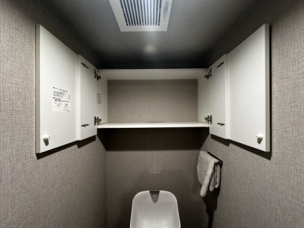 ライオンズマンション津田沼第２の収納|トイレ　収納スペース