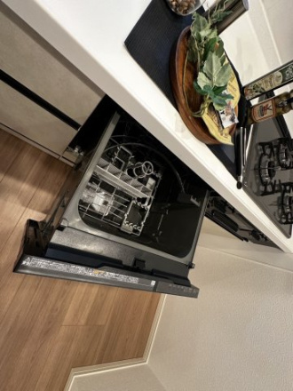 ライオンズマンション津田沼第２のキッチン|便利な食器洗い乾燥機付き