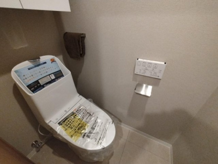 サンライトパストラル五番街Ｂ棟のトイレ|シンプルで使いやすいトイレです