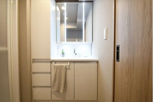 ハイラークみずほ台の独立洗面台|独立洗面化粧台が付いています