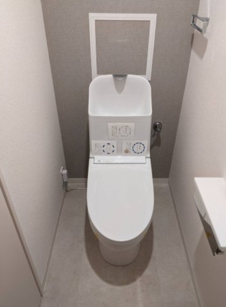 エクセル大宮東３番館のトイレ|落ち着いた色調のトイレです