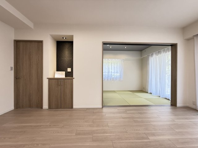 サンクタス・グロウヒルズの居間・リビング|ゆったりとした居間です