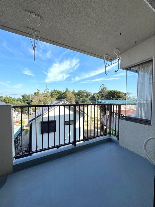 シティパル八柱のバルコニー|バルコニー付きです