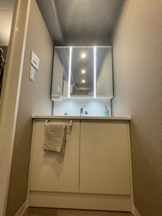 ライオンズマンション上福岡第３の独立洗面台|朝の身支度には欠かせない独立洗面化粧台