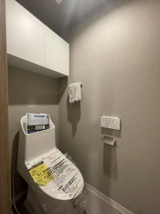 ライオンズマンション上福岡第３のトイレ|落ち着いた色調のトイレです