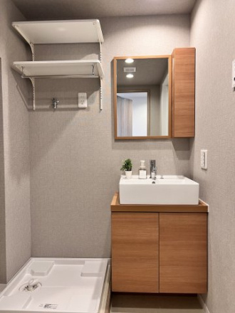 蕨サンハイツの独立洗面台|独立洗面化粧台付き