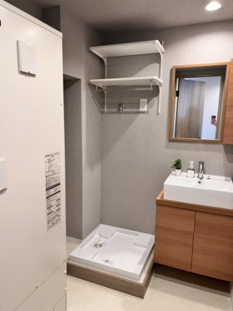 蕨サンハイツの独立洗面台|独立洗面台、朝の身支度には欠かせません