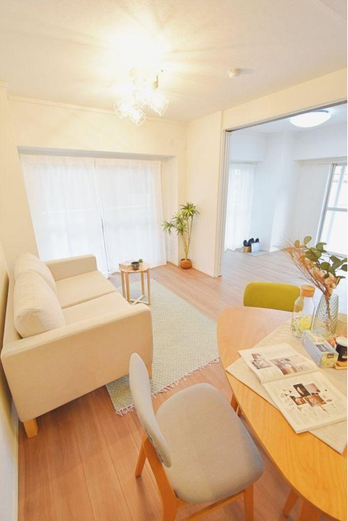 ライオンズマンション本川越の居間・リビング|施工例です